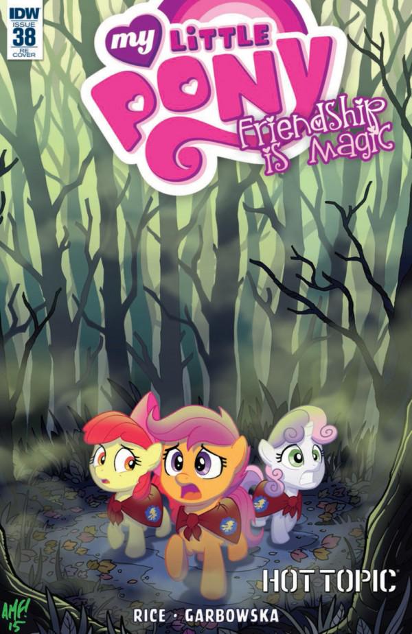 My Little Pony: Friendship Is Magic [Hot Topic] #38 (2016) Comic Books My Little Pony: Friendship is Magic