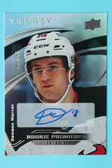 Dawson Mercer [Autograph] Hockey Cards 2021 Upper Deck Trilogy Prices