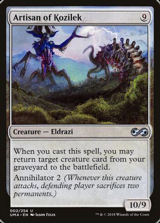 Artisan of Kozilek [Foil] Magic Ultimate Masters