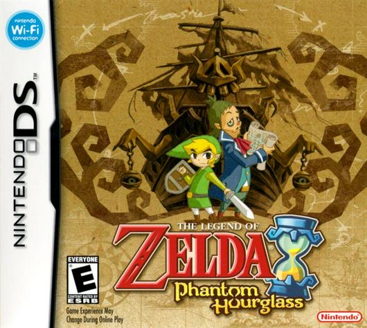 Zelda Phantom Hourglass Cover Art