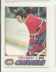 Yvon Lambert Hockey Cards 1977 O-Pee-Chee Prices