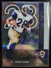 Marshall Faulk #90 Football Cards 2002 Playoff Absolute Memorabilia Prices