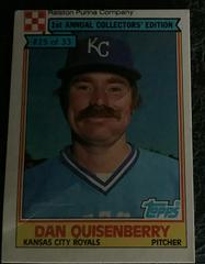 Dan Quisenberry #25 Baseball Cards 1984 Ralston Purina Prices