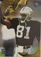 Tim Brown #105 Football Cards 1997 Collector's Edge Excalibur Prices