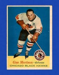 Gus Mortson Hockey Cards 1957 Topps Prices