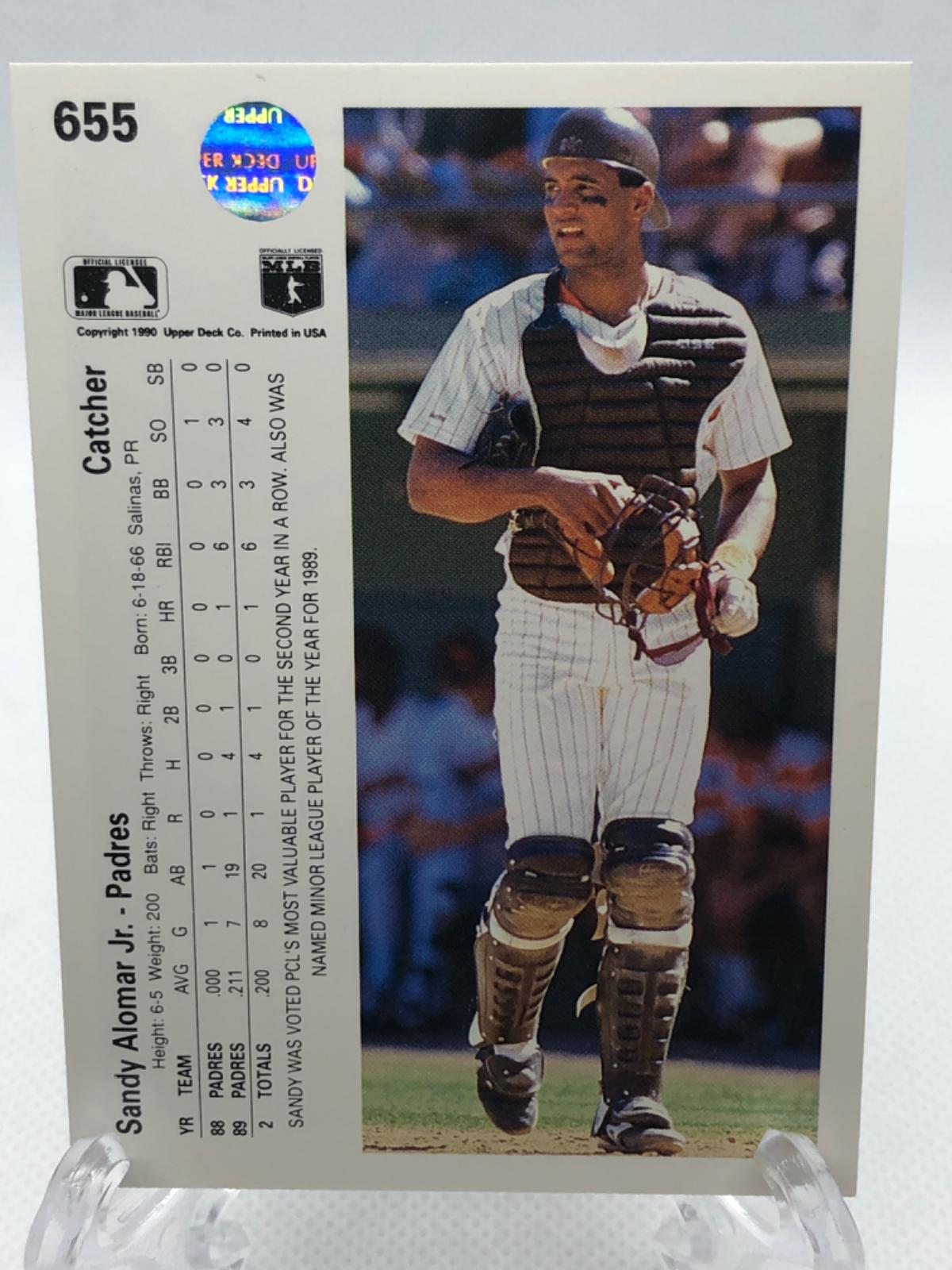 Sandy Alomar Jr Prices Upper Deck Baseball Cards