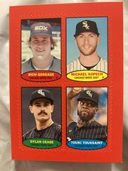 Rich Gossage, Michael Kopech, Dylan Cease, Touki Toussaint [Red] Baseball Cards 2023 Topps Heritage 1974 Stamps High Number Prices