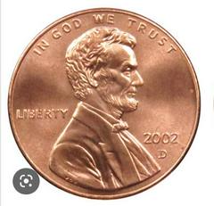 2002 D Coins Lincoln Memorial Penny Prices