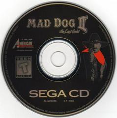 Mad Dog II Lost Gold - Disc | Mad Dog II Lost Gold Sega CD