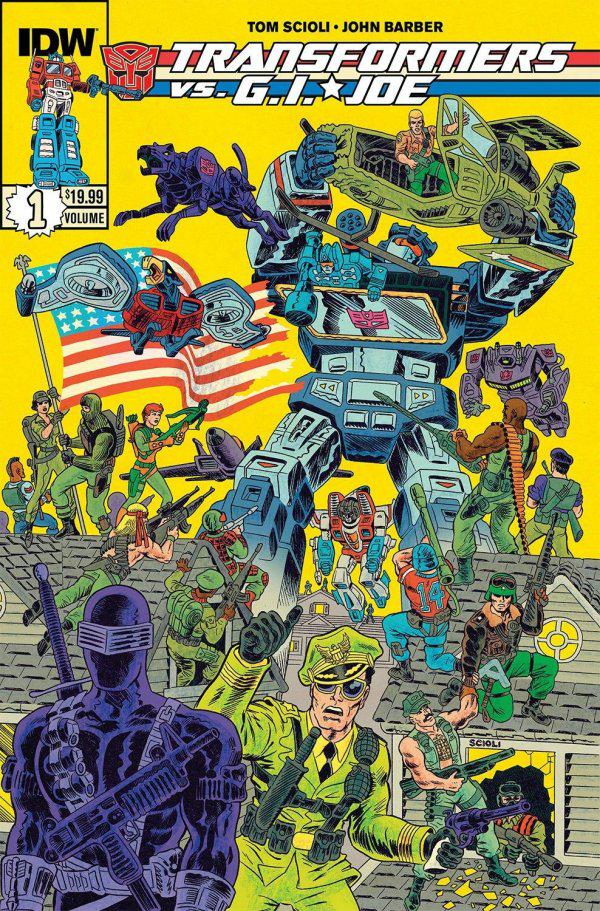 Transformers vs. G.I. Joe Vol. 1 [Paperback] (2014) Comic Books Transformers vs. G.I. Joe