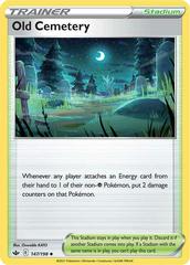 Old Cemetery #147 Pokemon Chilling Reign Prices