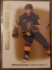 William Karlsson [Gold] Hockey Cards 2021 SP Authentic Profiles Prices