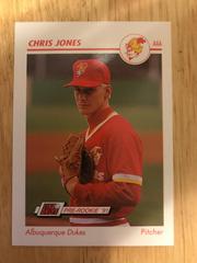 Chris Jones #11 Baseball Cards 1991 Impel Line Drive Prices