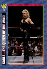 Sable The Queen of the Wild [May] Wrestling Cards 1997 WWF Magazine Prices