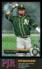 Franklin Barreto Baseball Cards 2017 Bowman Mega Box Chrome Prospects Prices