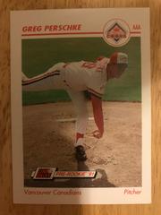 Greg Perschke #644 Baseball Cards 1991 Impel Line Drive Prices