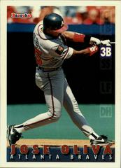 Jose Oliva #131 Baseball Cards 1995 Bazooka Prices