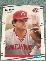 Bo Diaz #232 Baseball Cards 1988 Fleer Prices