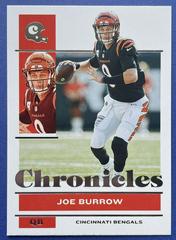 Joe Burrow Football Cards 2021 Panini Chronicles Prices