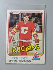 Don Lever #45 Hockey Cards 1981 O-Pee-Chee Prices