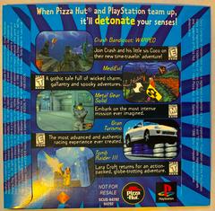 Slip Cover: Back | Pizza Powered Playstation Giveaway Playstation