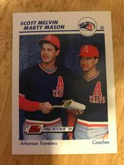 S. Melvin, M. Mason #50 Baseball Cards 1991 Impel Line Drive Pre Rookie AA Prices