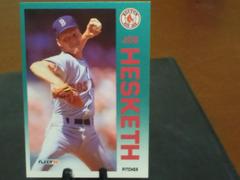 Joe Hesketh #40 Baseball Cards 1992 Fleer Prices