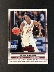 Devin Vassell [Red] #SS-15 Basketball Cards 2020 Panini Contenders Draft Picks Front Row Seat Prices
