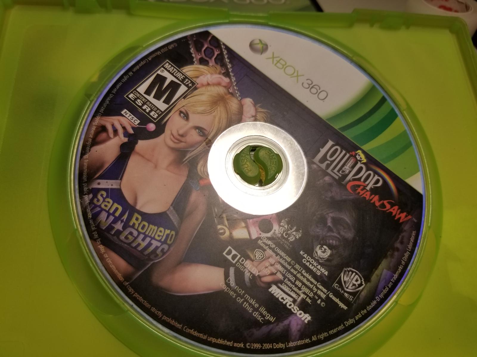 Lollipop Chainsaw Item only Xbox 360