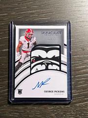 George Pickens [Patch Autograph Purple] #76 Football Cards 2022 Panini Immaculate Collegiate Prices
