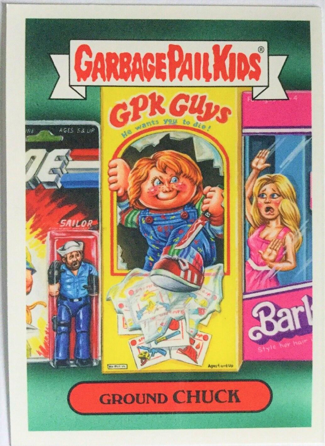 Ground CHUCK #3a Garbage Pail Kids Revenge of the Horror-ible