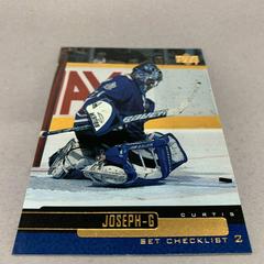 Curtis Joseph Hockey Cards 1999 Upper Deck Prices