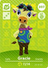 Gracie #307 [Animal Crossing Series 4] Amiibo Cards Prices