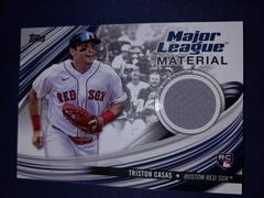 Triston Casas #MLM-TC Baseball Cards 2023 Topps Series 2 Major League Material Relics Prices