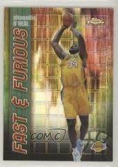 Shaquille O'Neal [Refractor] #FF08 Basketball Cards 2001 Topps Chrome Fast & Furious Prices