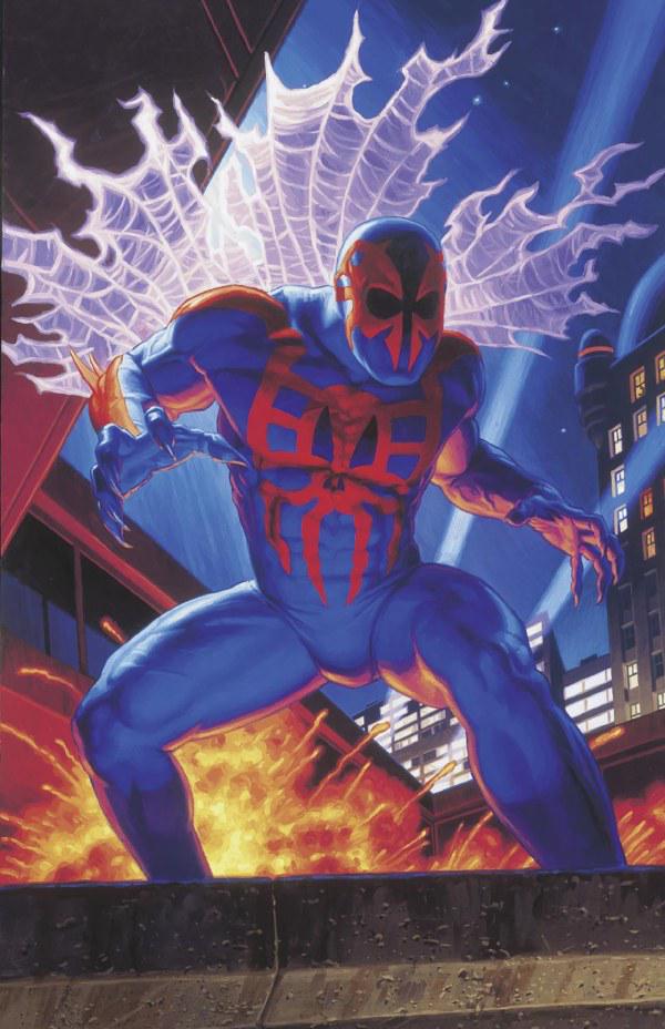 Symbiote Spider-Man 2099 [Hildebrandt Virgin] #4 (2024) Comic Books Symbiote Spider-Man 2099