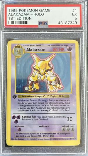 Alakazam [1st Edition] #1 photo