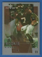 Michael Vick [MVP] Football Cards 2001 Upper Deck Rookie F/X Prices