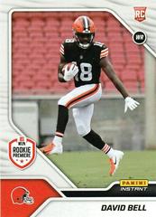 David Bell #FL30 Football Cards 2022 Panini Instant RPS First Look Prices