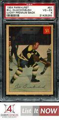 Bill Quackenbush [Lucky Premium Back] #51 Hockey Cards 1954 Parkhurst Prices