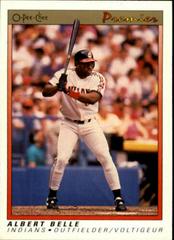 Albert Belle #8 Baseball Cards 1991 O Pee Chee Premier Prices