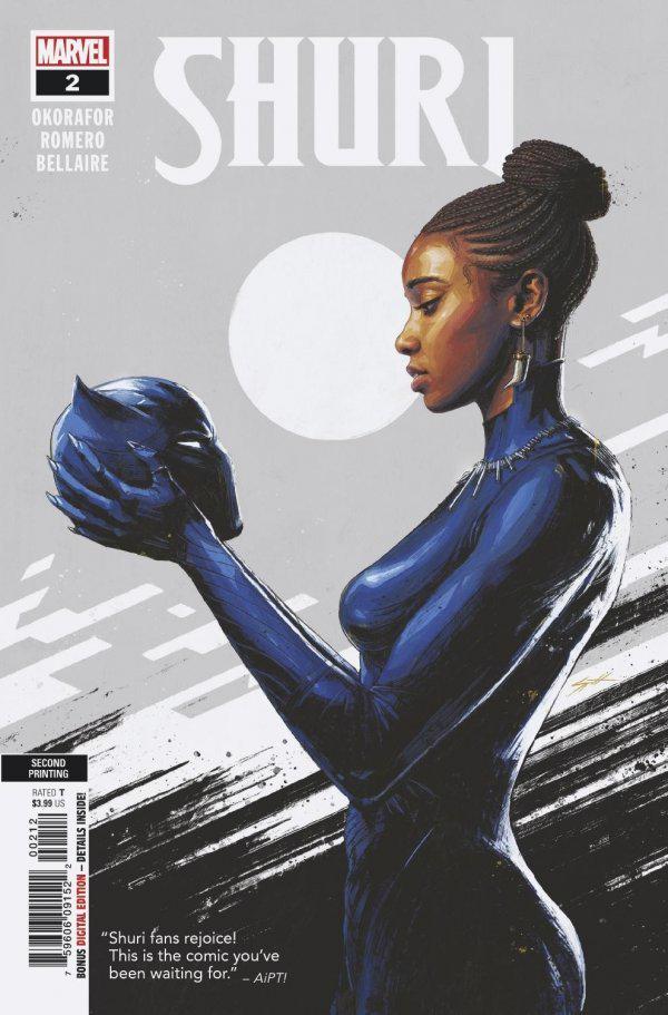 Shuri [2nd Print Romero] #2 (2019) Comic Books Shuri