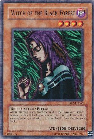 Witch of the Black Forest DB2-EN066 YuGiOh Dark Beginning 2