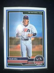 Talan Bell #2 Baseball Cards 2023 Panini Stars & Stripes USA Prices