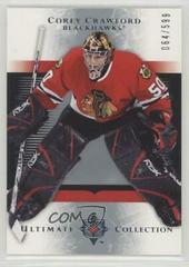Corey Crawford Hockey Cards 2005 Ultimate Collection Prices