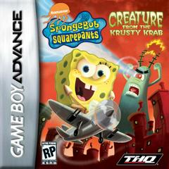 Front | SpongeBob SquarePants Creature from Krusty Krab GameBoy Advance
