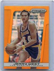 Jerry West [Orange Prizm] Basketball Cards 2013 Panini Prizm Prices