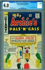 Archie's Pals 'N' Gals [35 Cent ] #23 (1962) Comic Books Archie's Pals 'N' Gals Prices