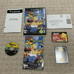 Complete Contents, Including Trading Cards | The Simpsons Hit and Run [with Trading Cards] Gamecube