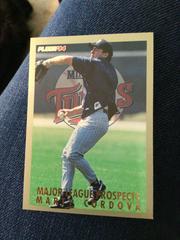 Marty Cordova #6 Baseball Cards 1994 Fleer Major League Prospects Prices